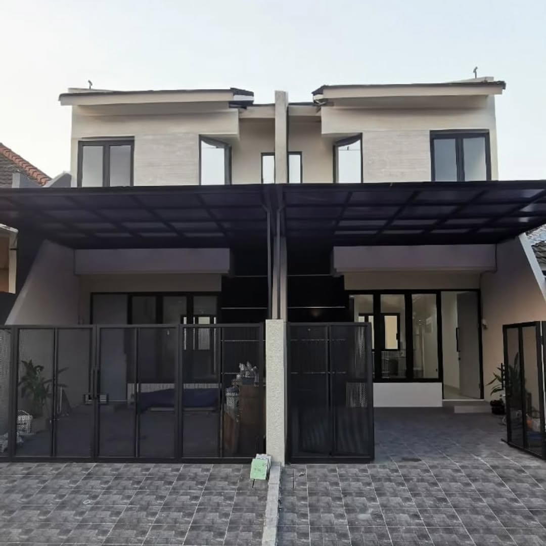 model fasad rumah minimalis 2 lantai