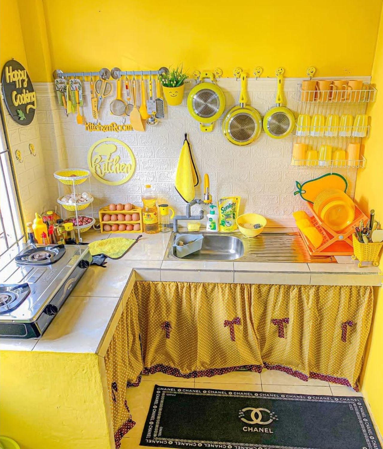 warna cat untuk dapur sempit