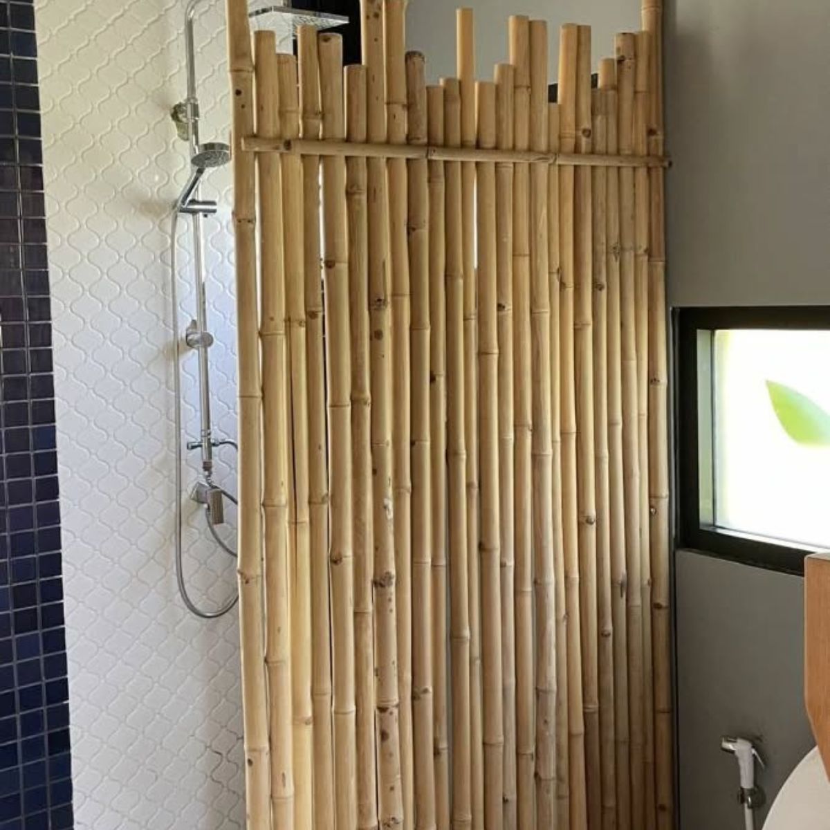 sekat kamar mandi sederhana dari bambu sekat kamar mandi sederhana dari bambu