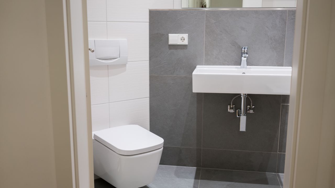 Desain kamar mandi sempit