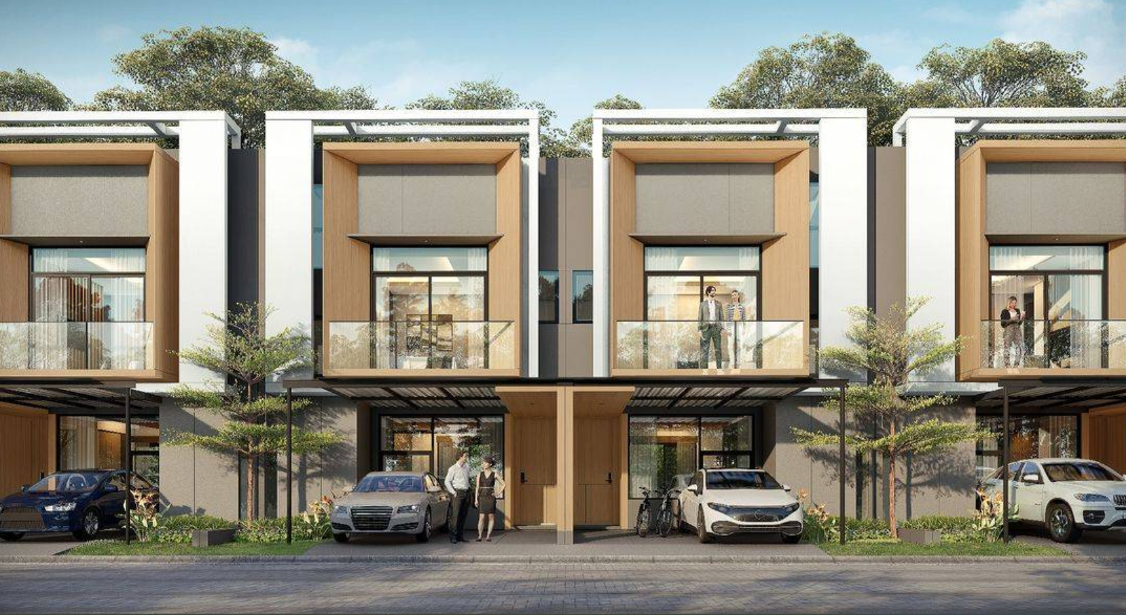 Tampak depan Tanakayu BSD