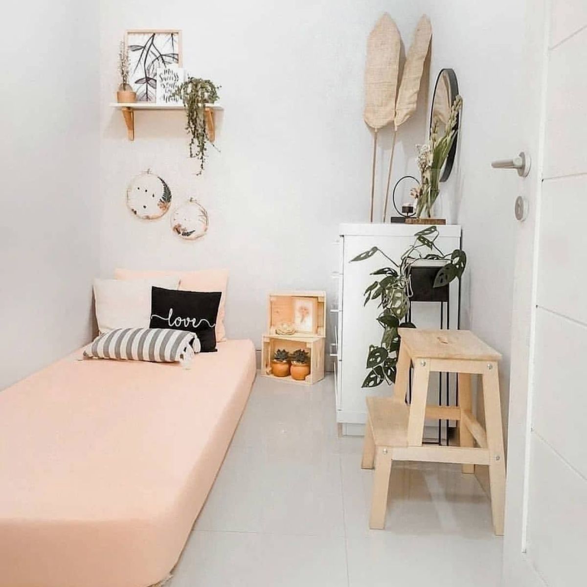 desain kamar pembantu scandinavian