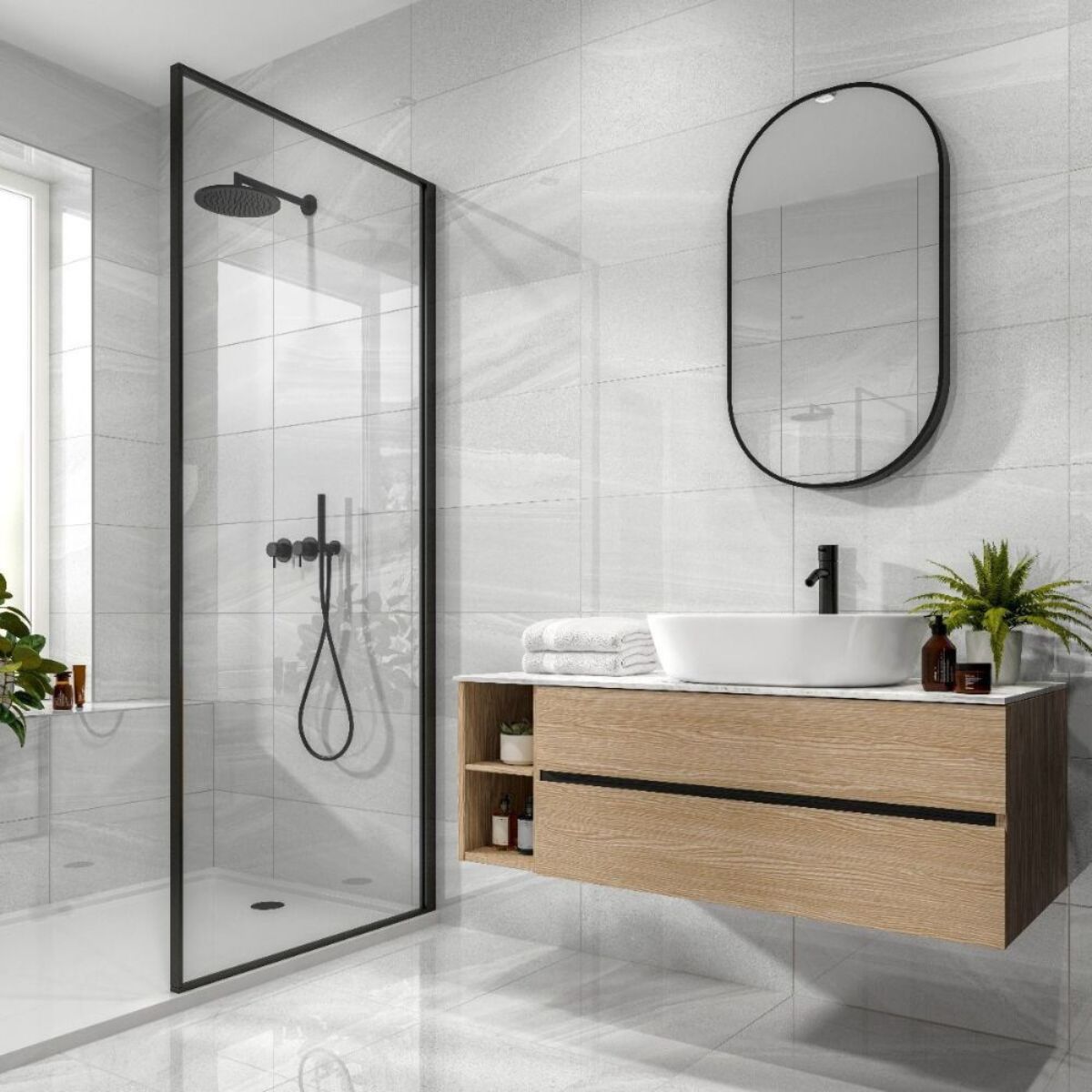 warna keramik kamar mandi abu abu muda