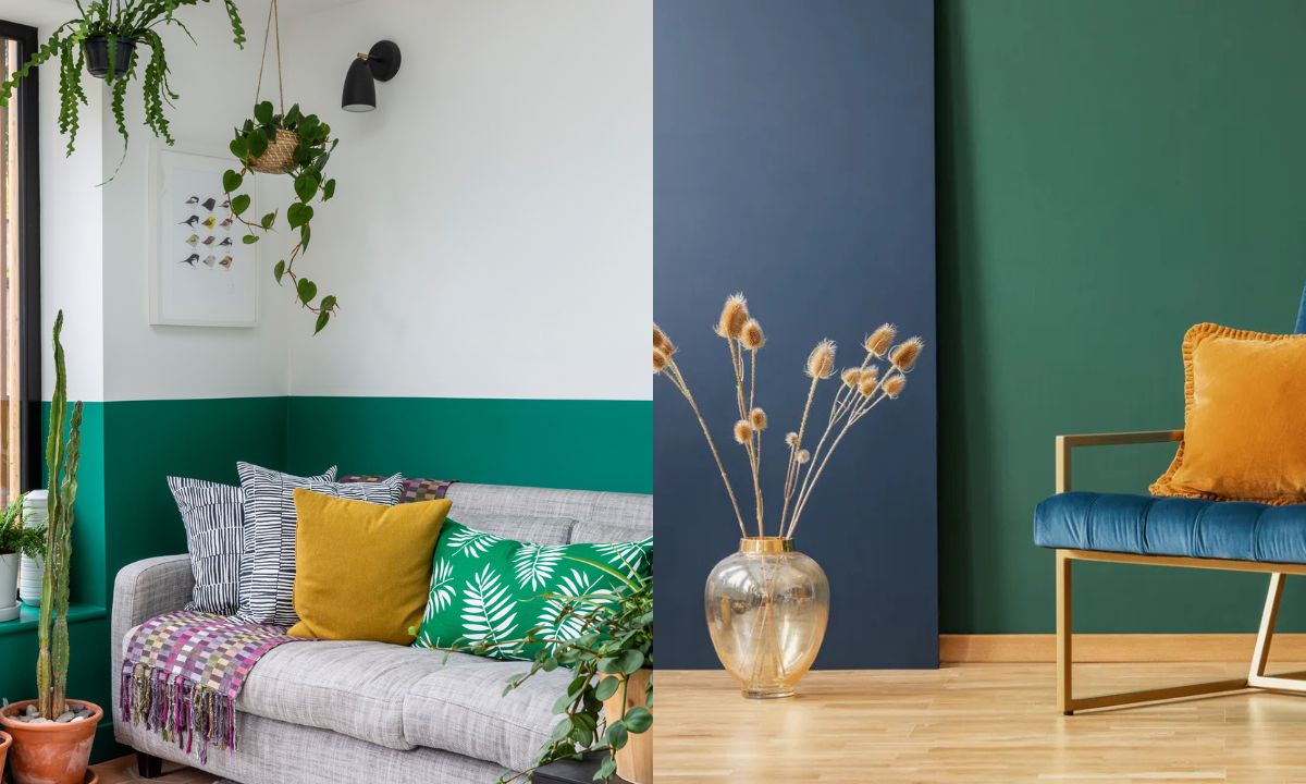 cat warna hijau cocok dengan warna apa