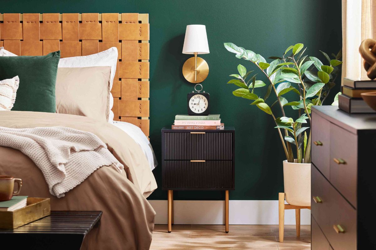 kombinasi warna hijau dan cokelat