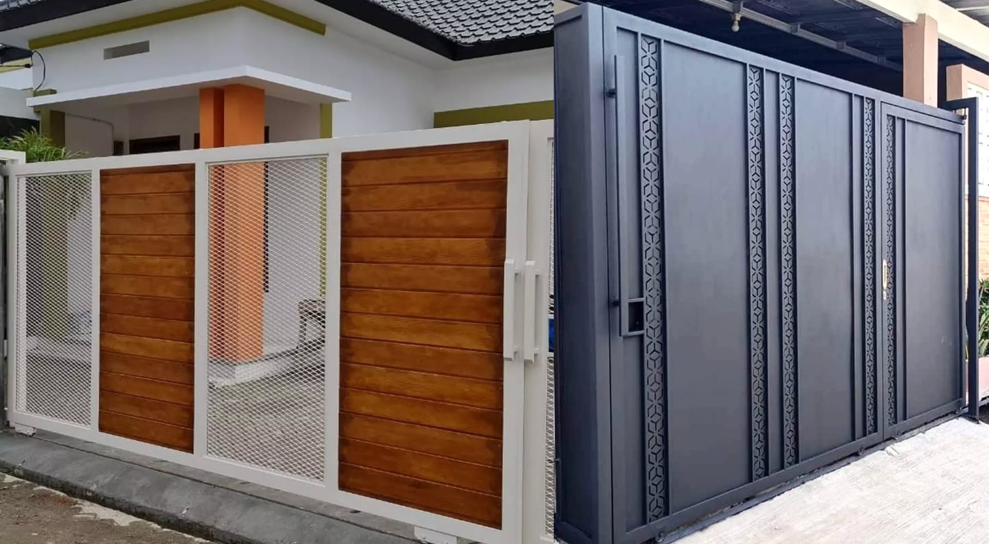 5 Inspirasi Model Pagar Garasi Minimalis Modern