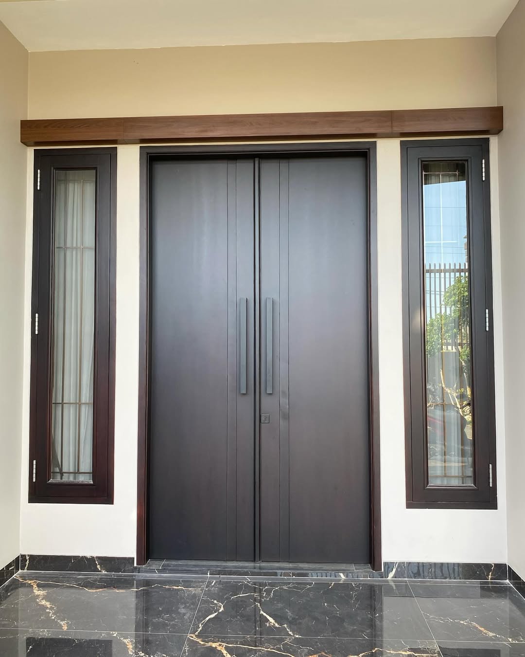 Pintu dan Jendela Depan Model Pintu 2 Daun Modern Minimalis Pintu dan Jendela Depan Model Pintu 2 Daun Modern Minimalis