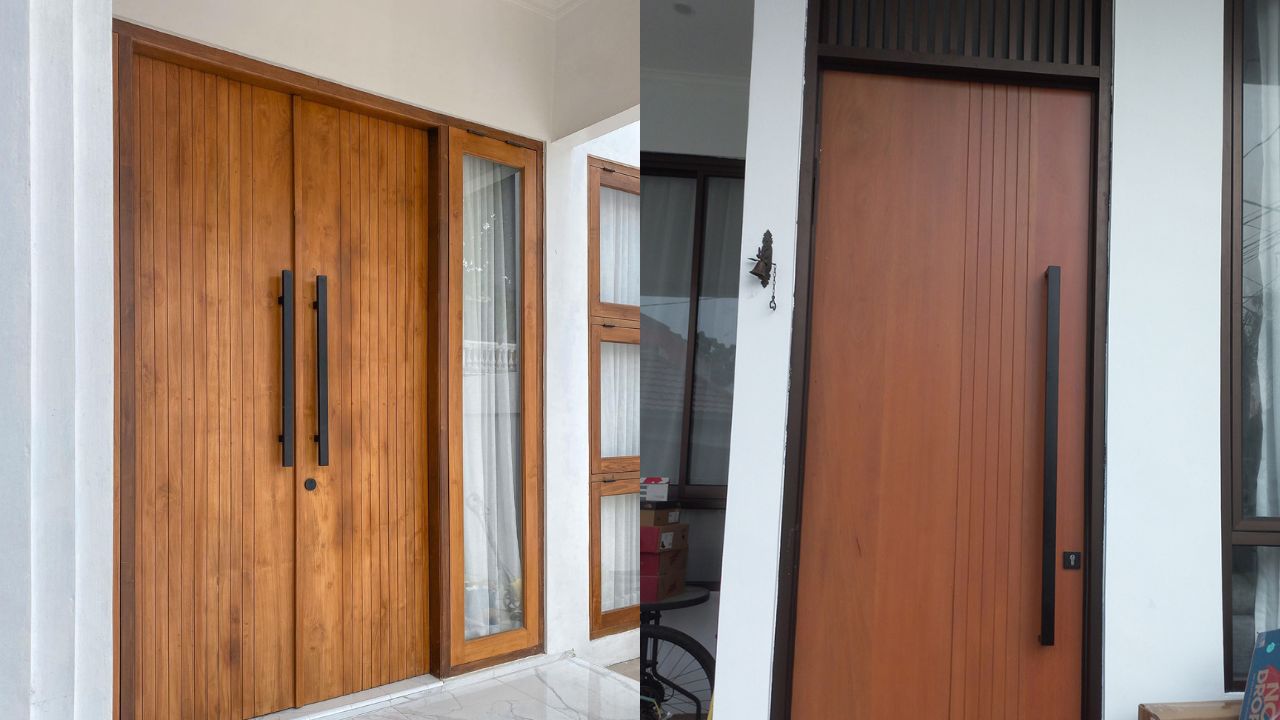 5 Ide Model Pintu Minimalis dari Kayu, Simpel tapi Elegan