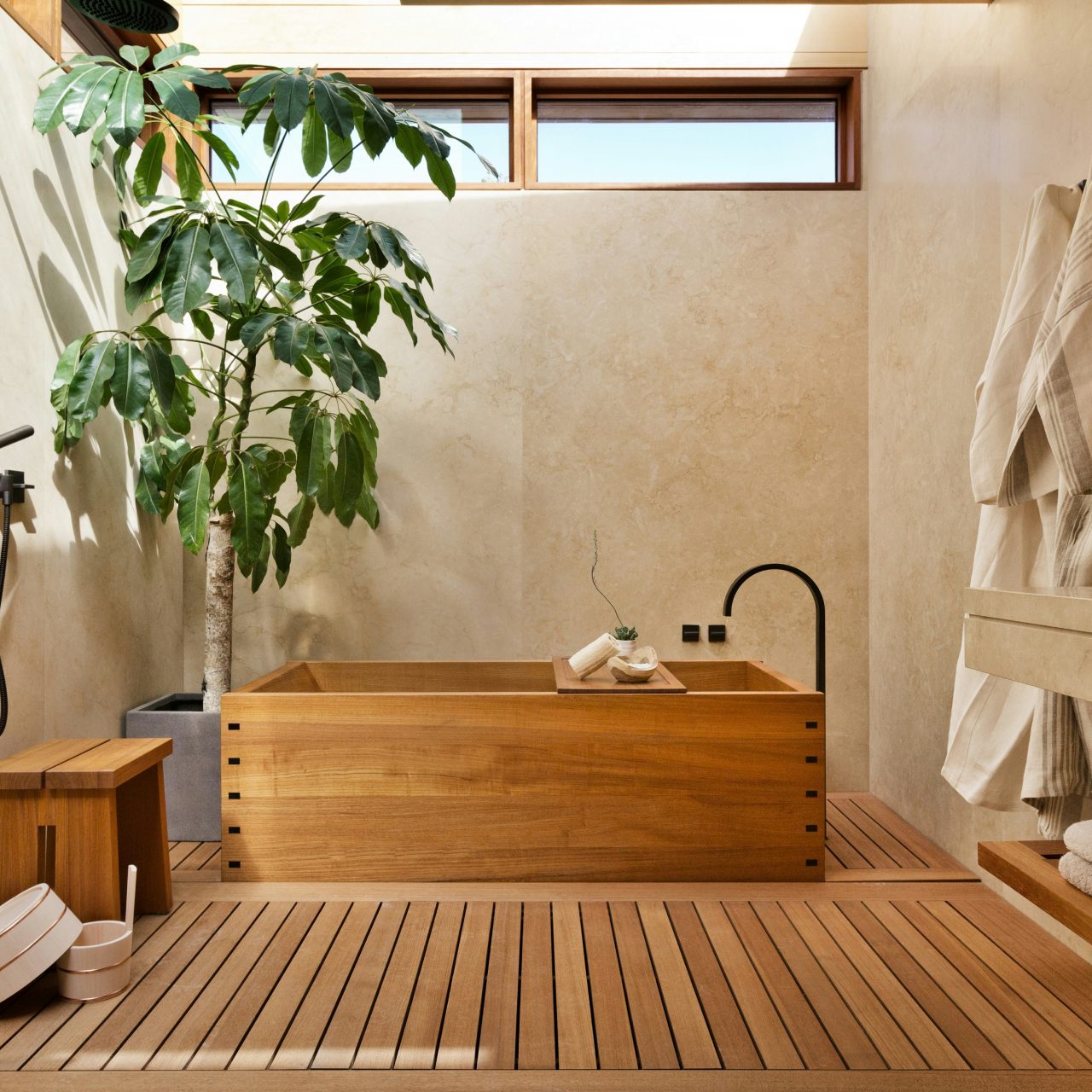 desain kamar mandi kekinian spa inspired minimalism