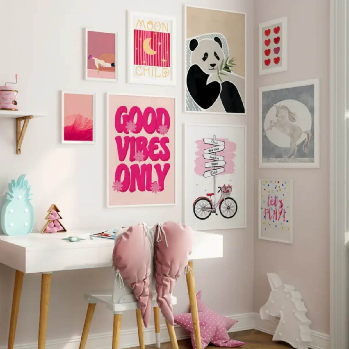 hiasan dinding dari pigura ala pinterest