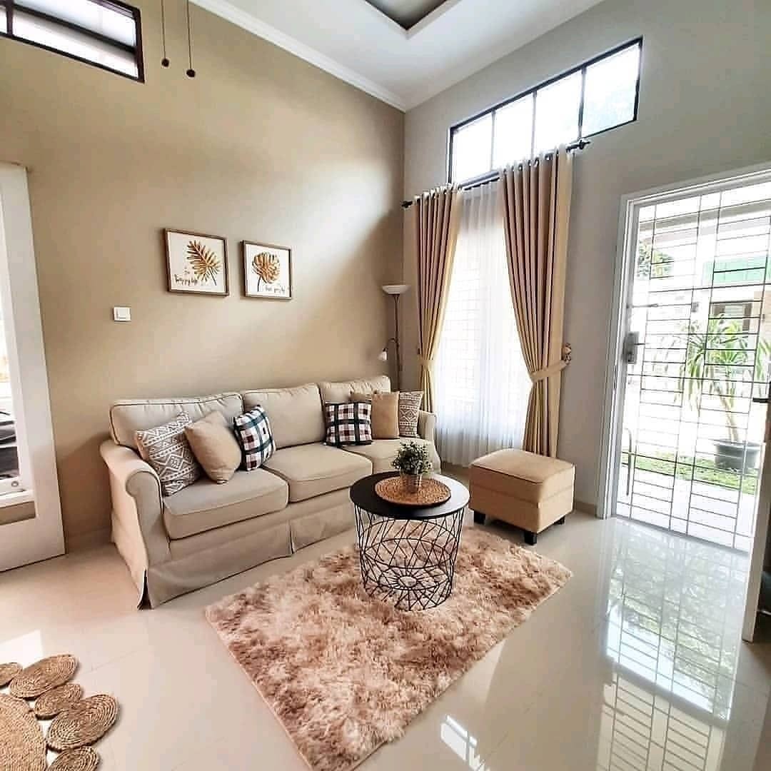 warna cat rumah coklat elegan coklat susu