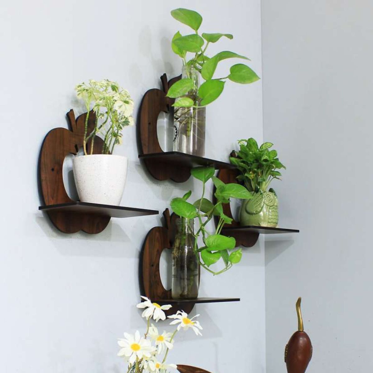 model rak bunga tempel dinding aesthetic model rak bunga tempel dinding aesthetic