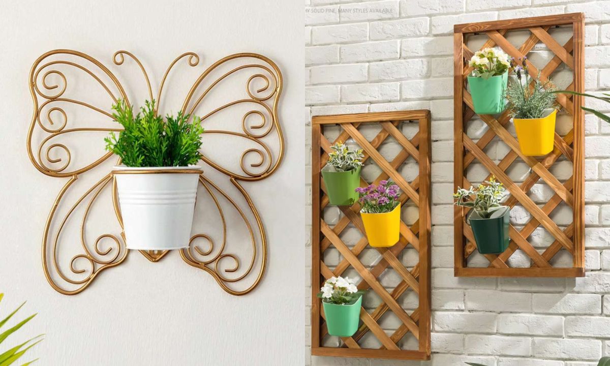 5 Model Rak Bunga Tempel Dinding​ yang Aesthetic dan Hemat Tempat