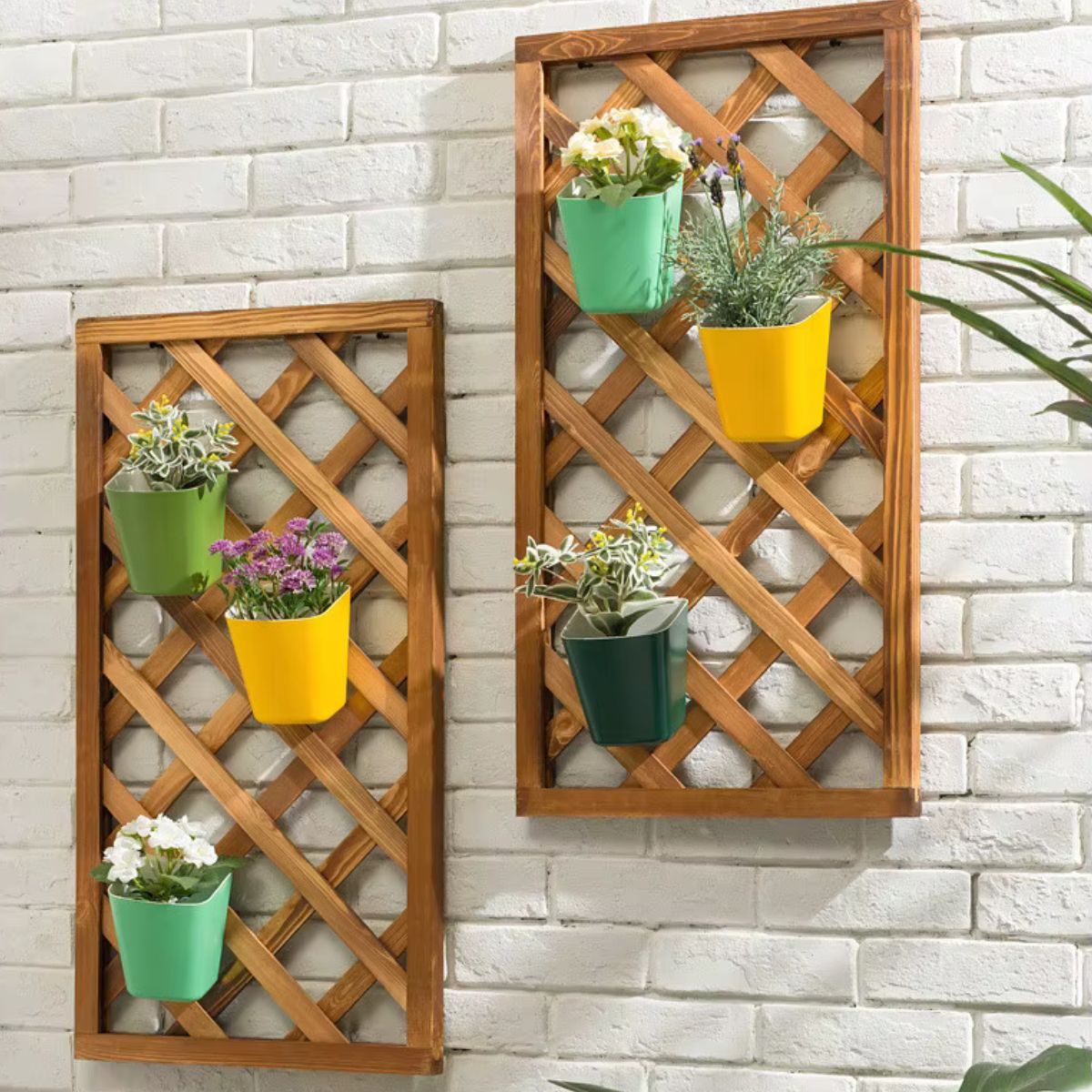 model rak bunga tempel dinding dari kayu model rak bunga tempel dinding dari kayu