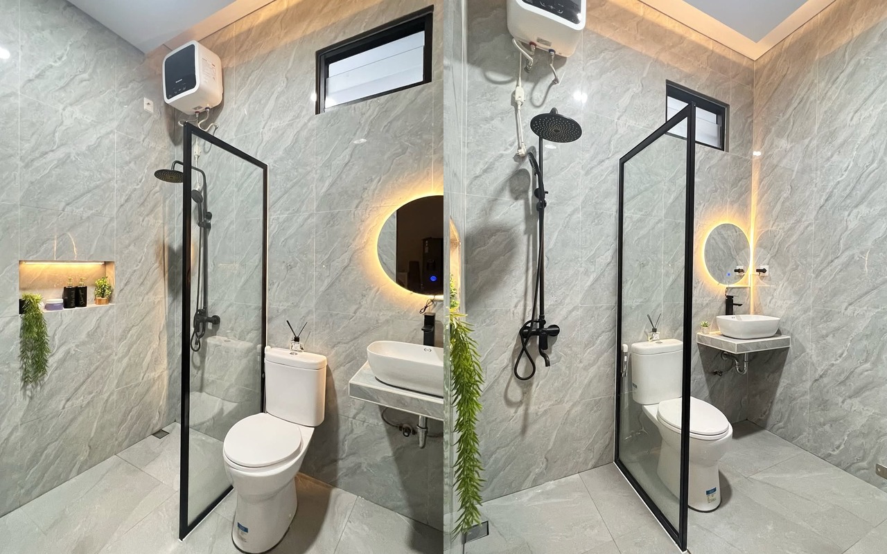 Desain Kamar Mandi Estetik Minimalis Modern Desain Kamar Mandi Estetik Minimalis Modern