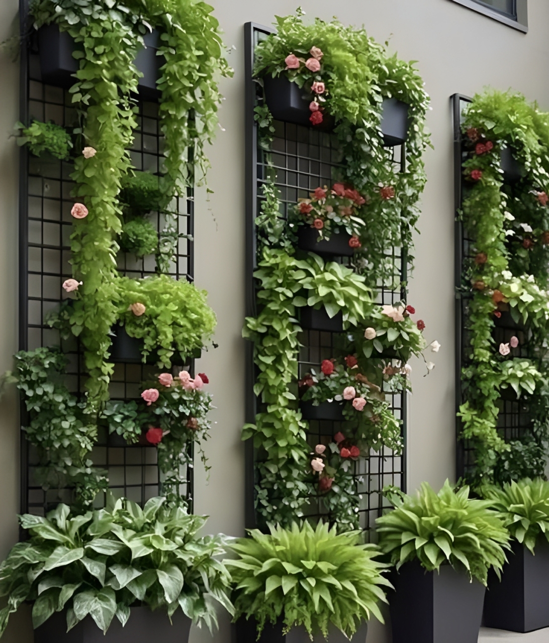 Desain Vertical Garden Gantung