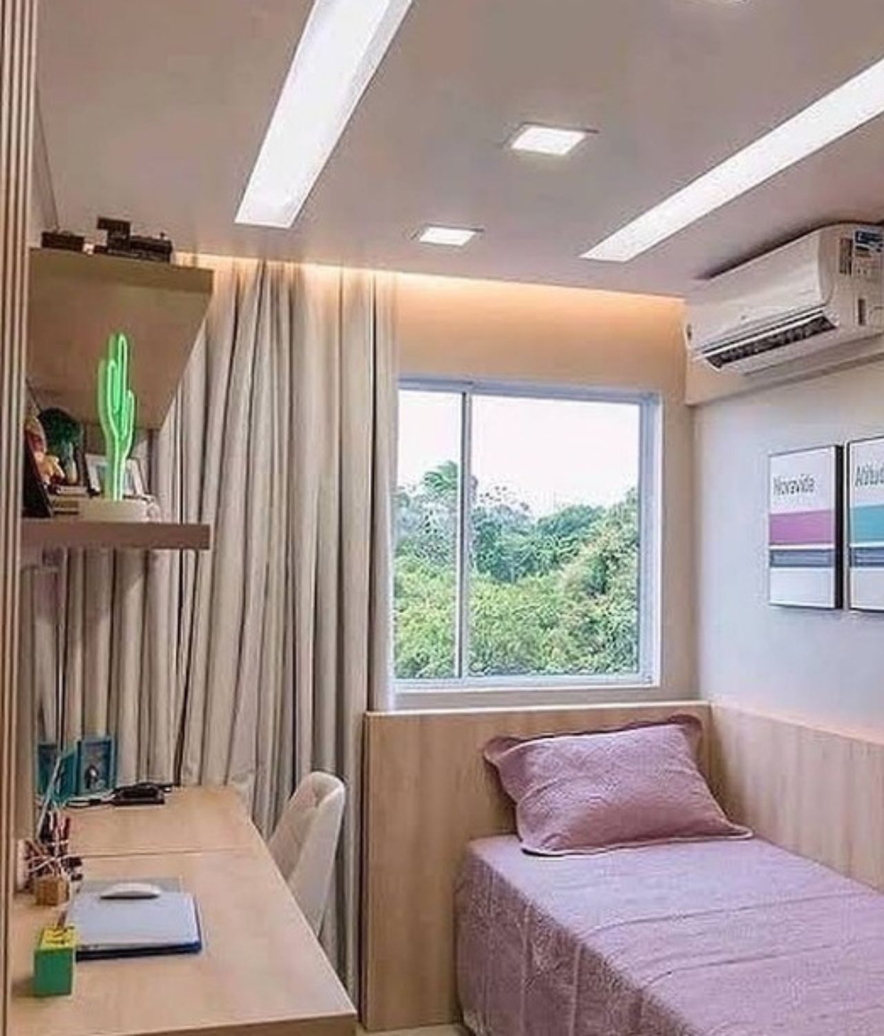 Desain Kamar Tidur Minimalis dengan Lemari