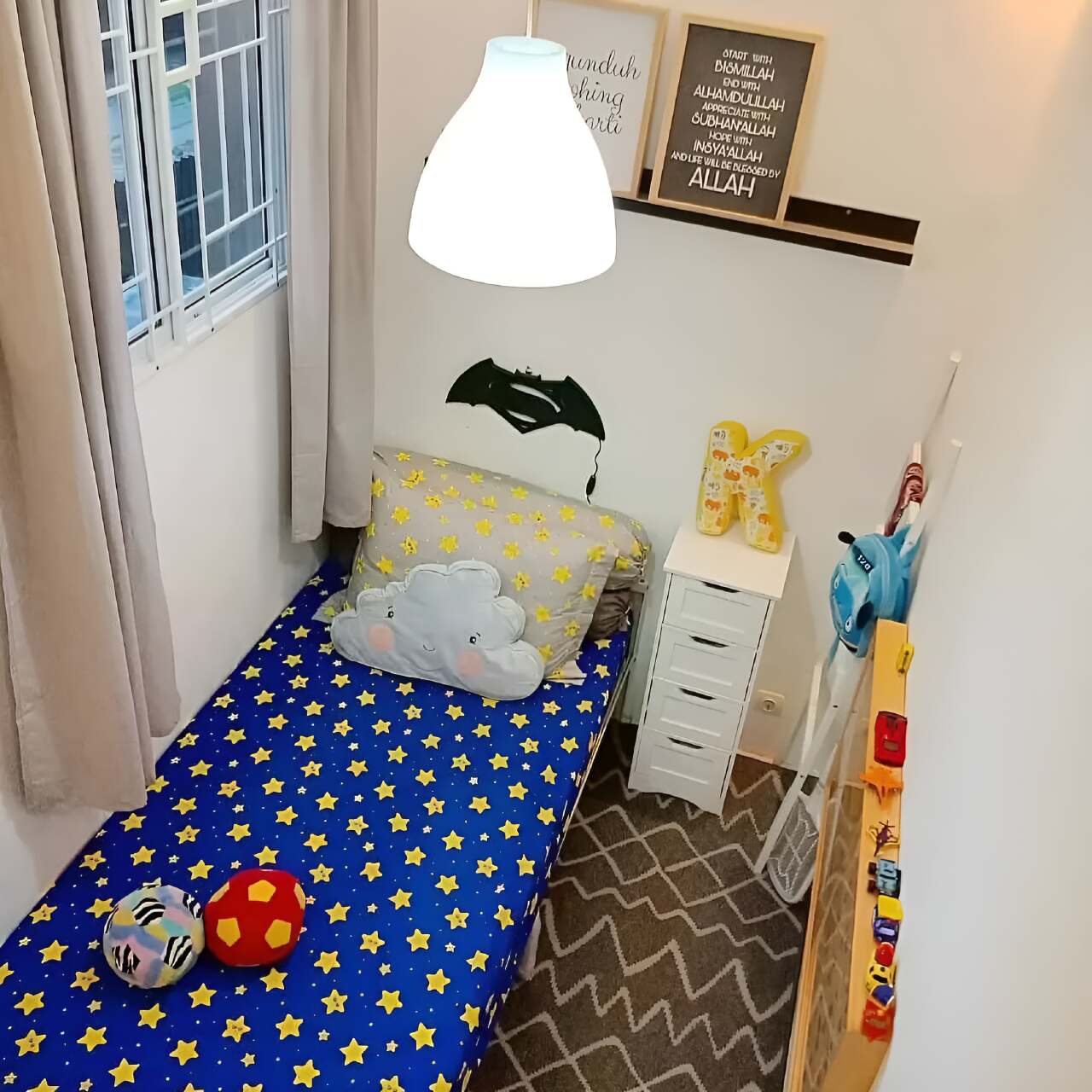 Desain Kamar Tidur Anak 1x1