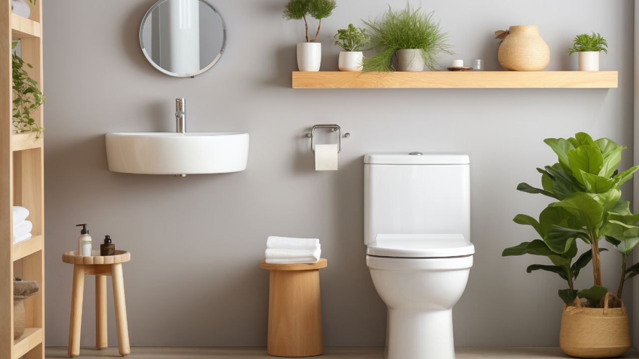 dekorasi kamar mandi aesthetic