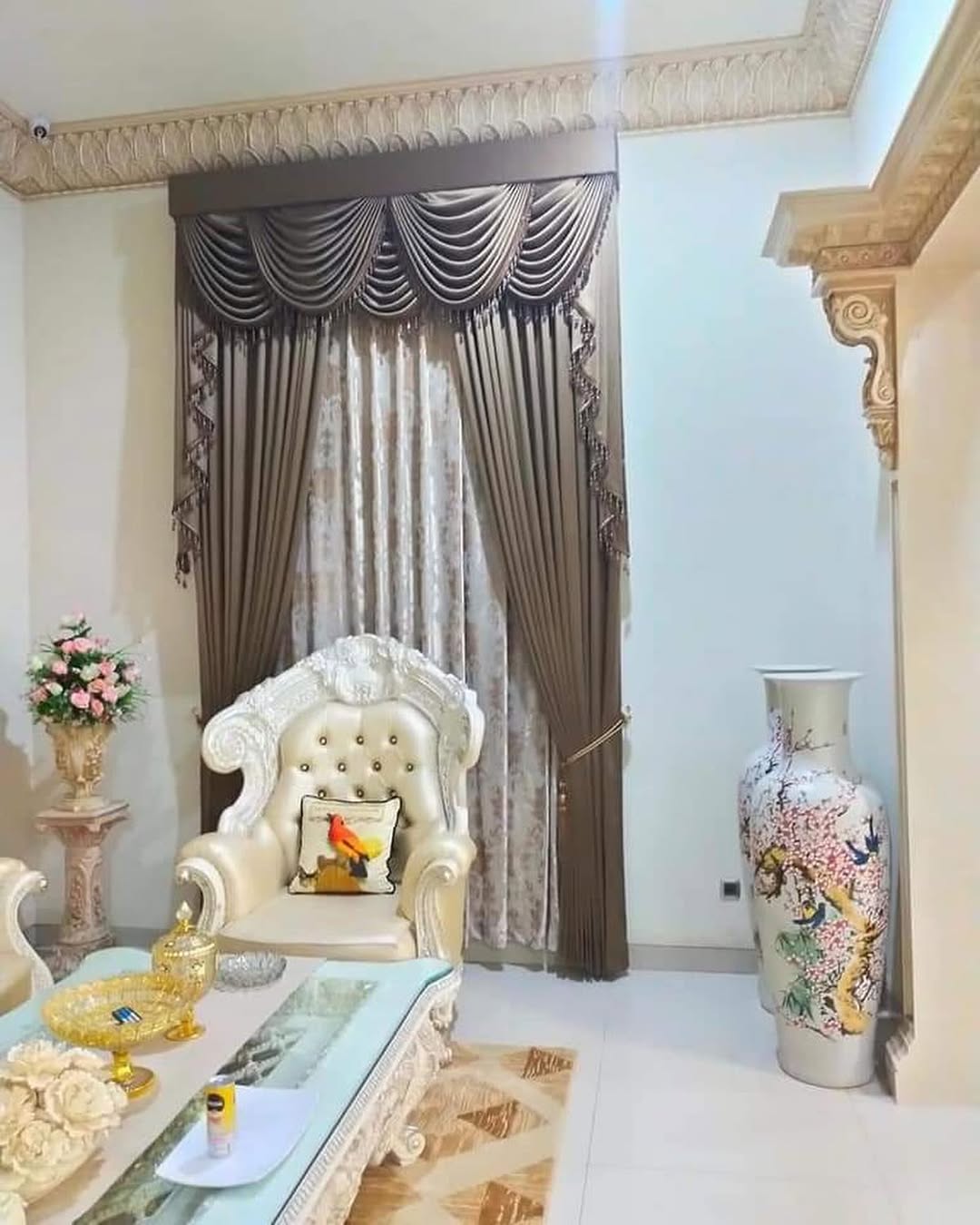 gorden ruang tamu elegan gorden ruang tamu elegan