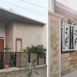 5 Inspirasi Model Pagar Batu Alam Kombinasi Besi yang Elegan