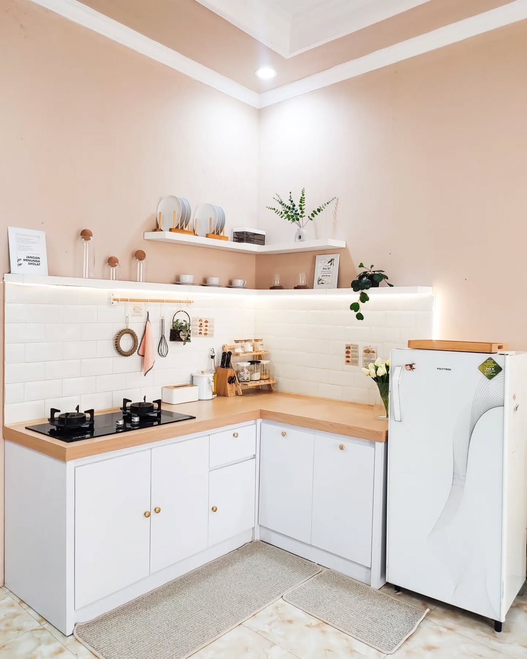 cat dapur warna coklat muda cat dapur warna coklat muda