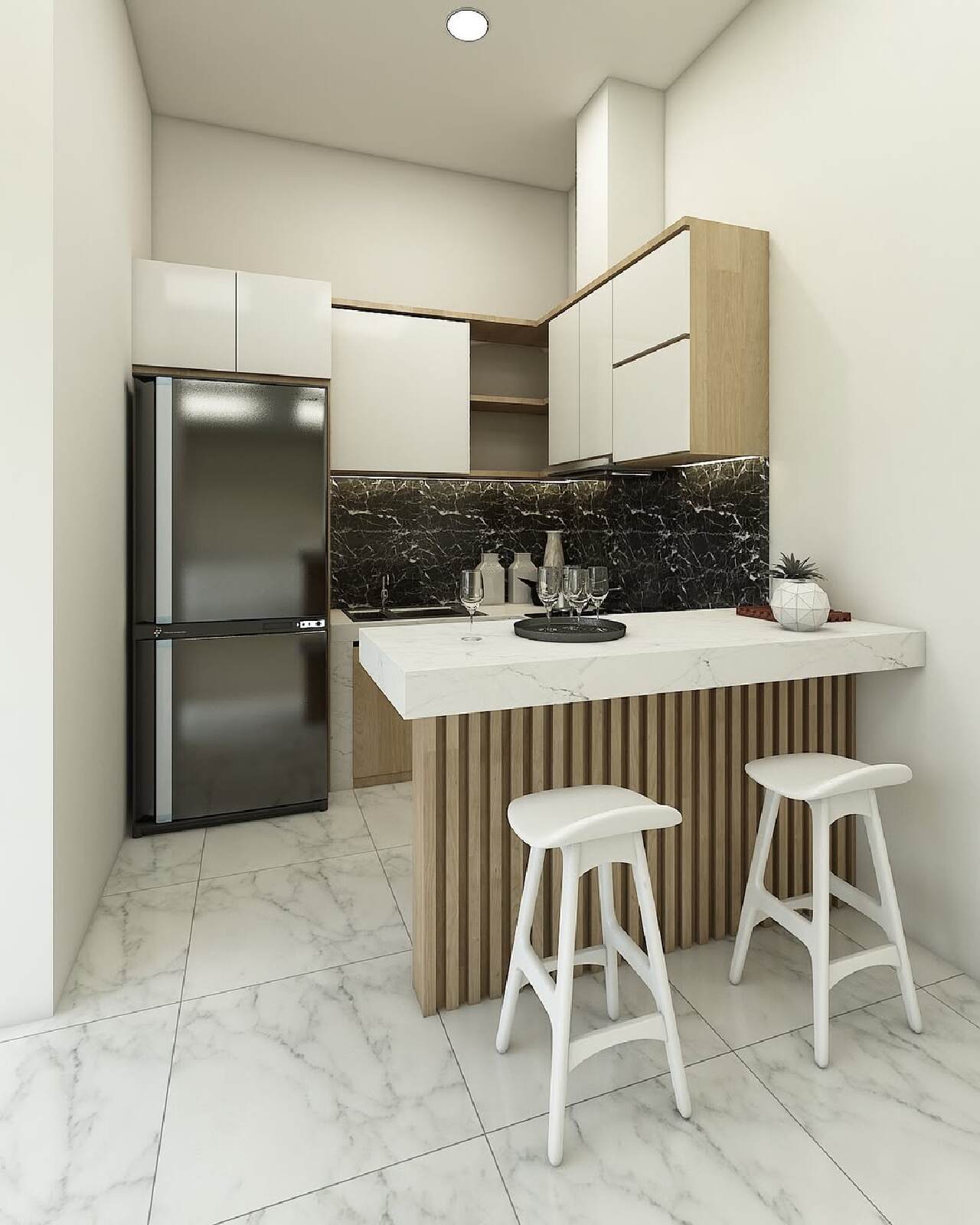 Keramik Lantai Dapur Porselen Kasar