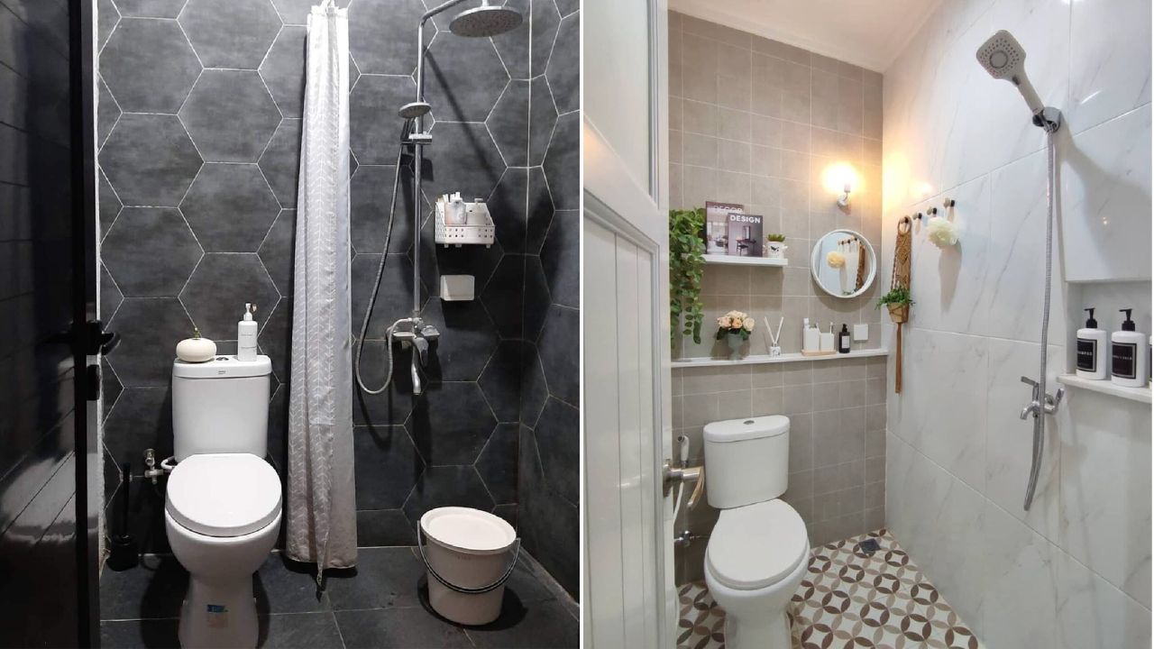 keramik kamar mandi warna abu abu