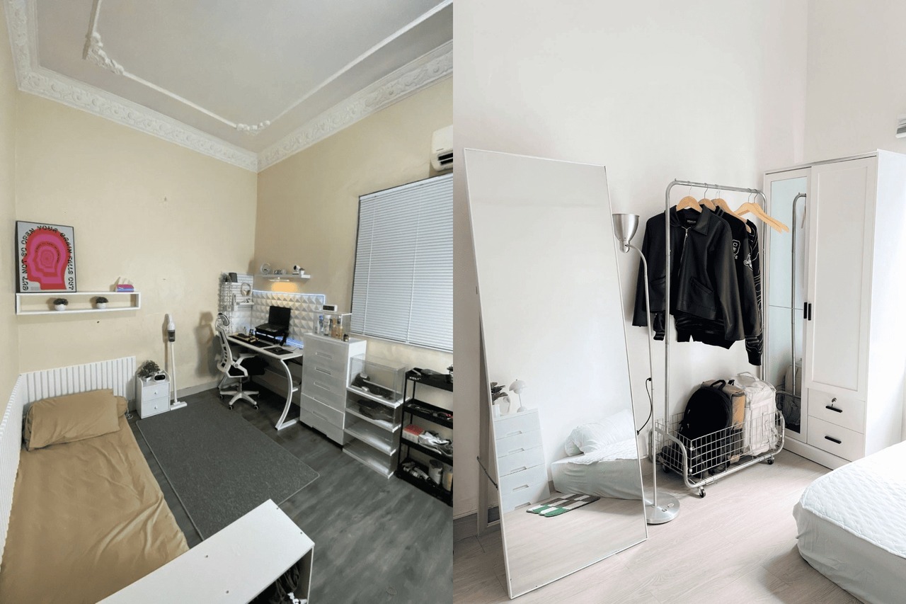 desain kamar cowok minimalis 3x3