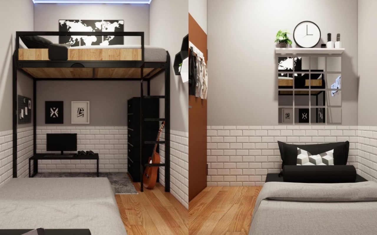 desain tempat tidur tingkat untuk kamar sempit desain tempat tidur tingkat untuk kamar sempit