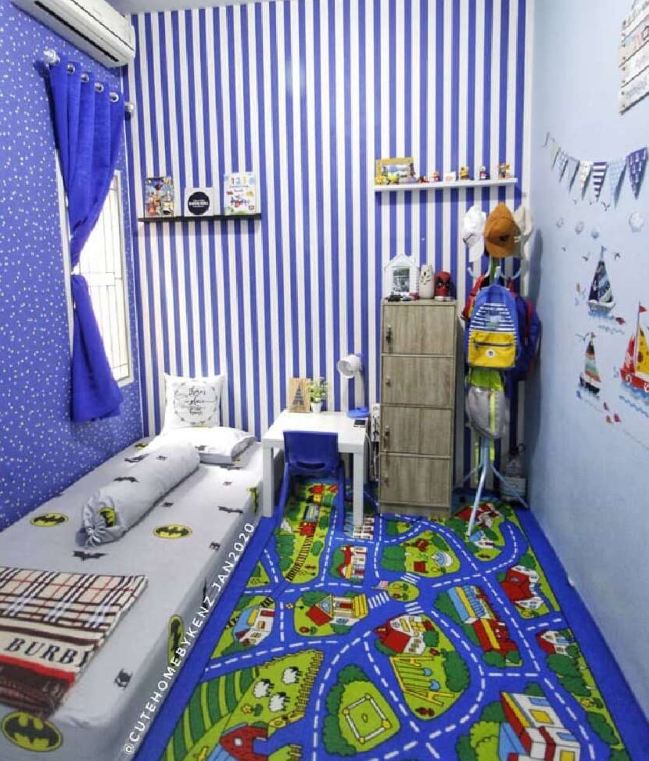 Inspirasi Kamar Sempit Anak Laki-laki