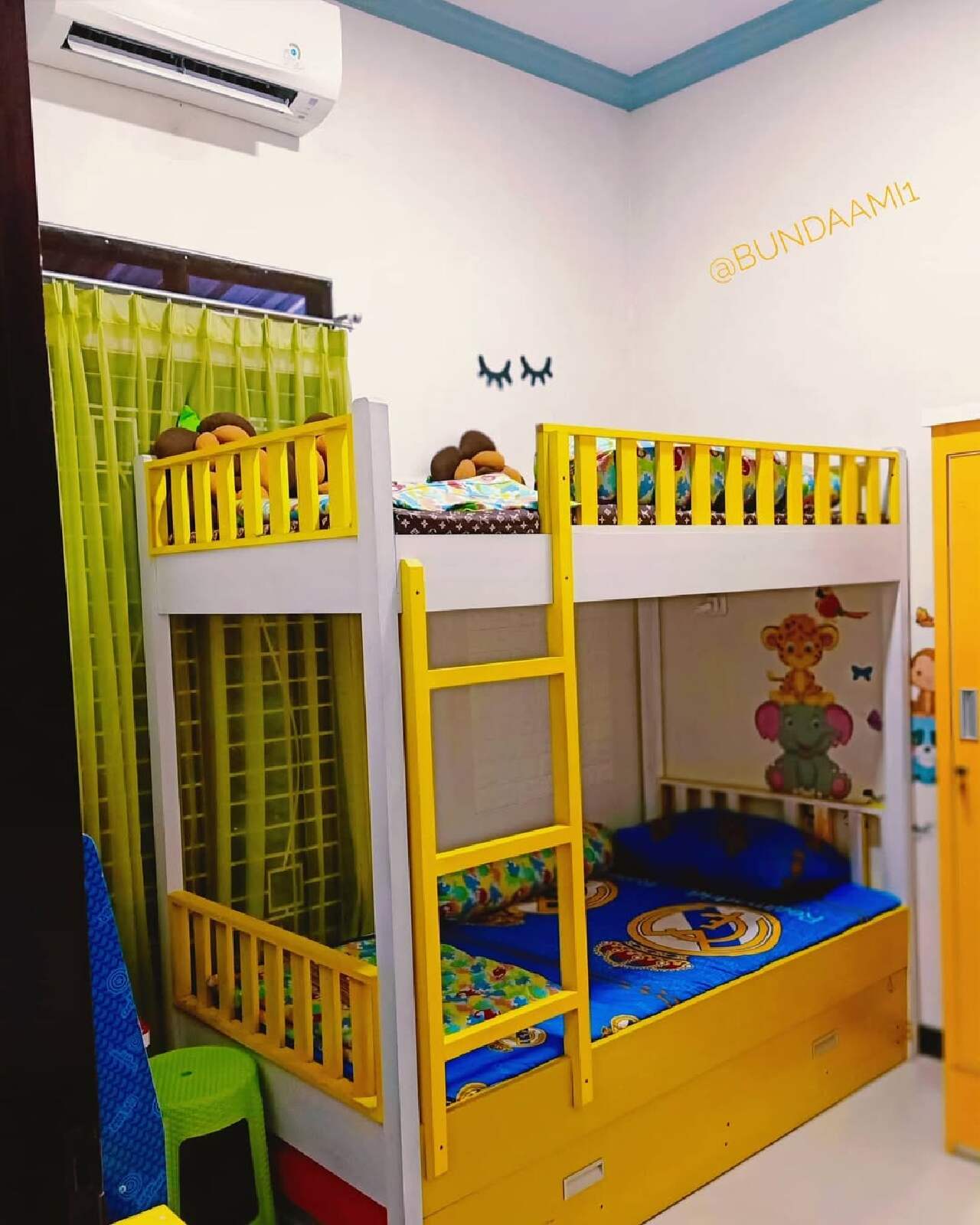Desain Kamar Anak Laki-laki Ukuran 3x3 Tingkat