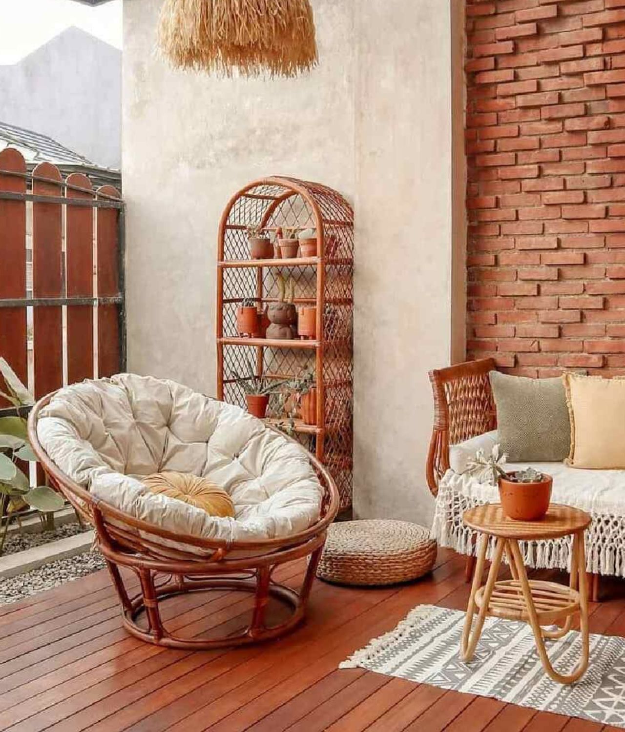 Ide Ruang Tamu Terbuka Gaya Bohemian