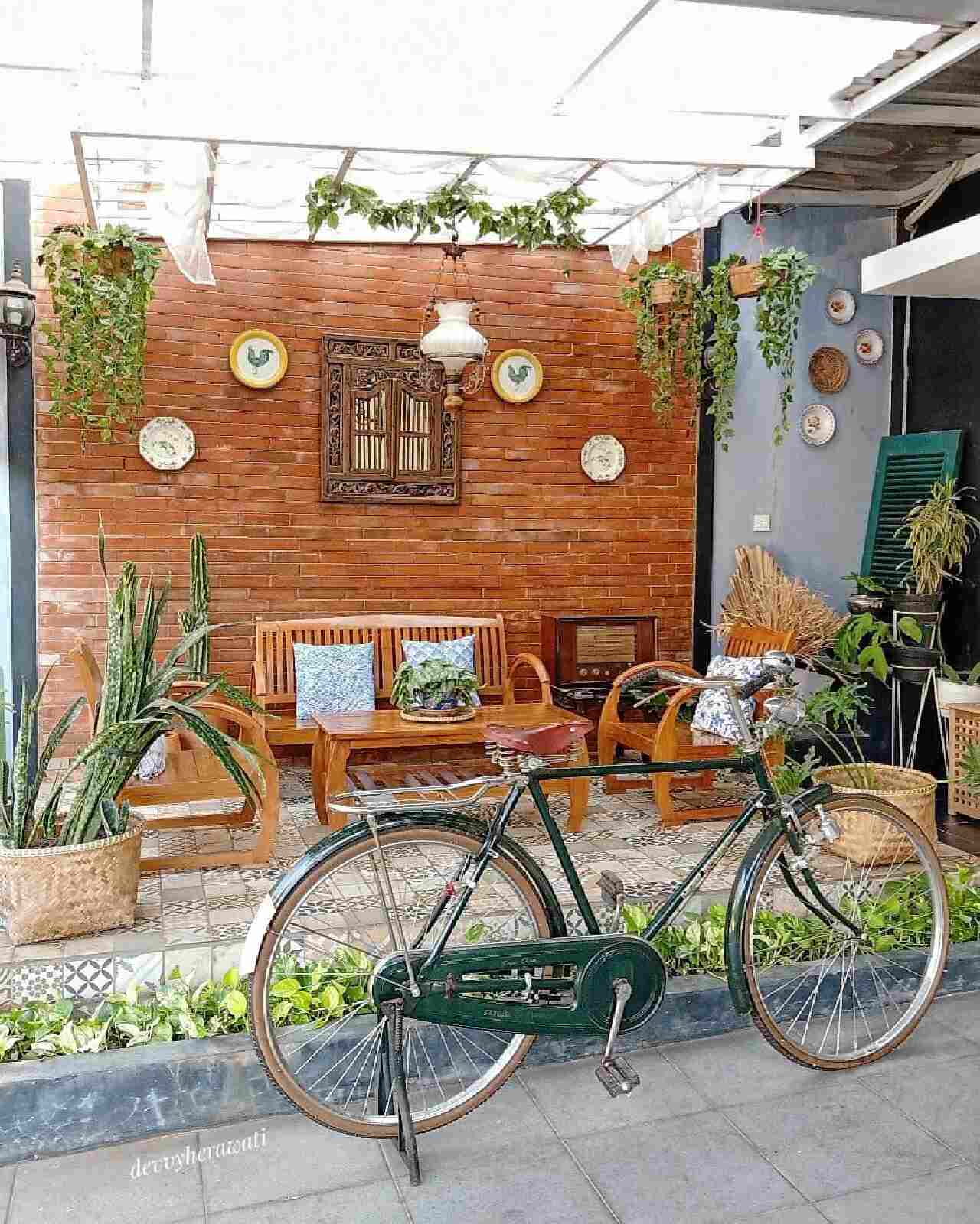 Desain Ruang Tamu Outdoor Estetik