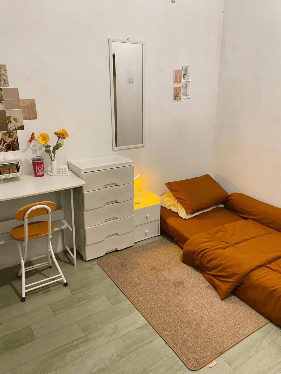 Contoh Kamar Kost Minimalis Nuansa Orange Contoh Kamar Kost Minimalis Nuansa Orange
