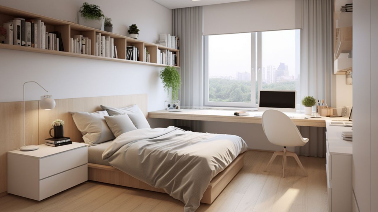 model jendela kamar tidur kayu
