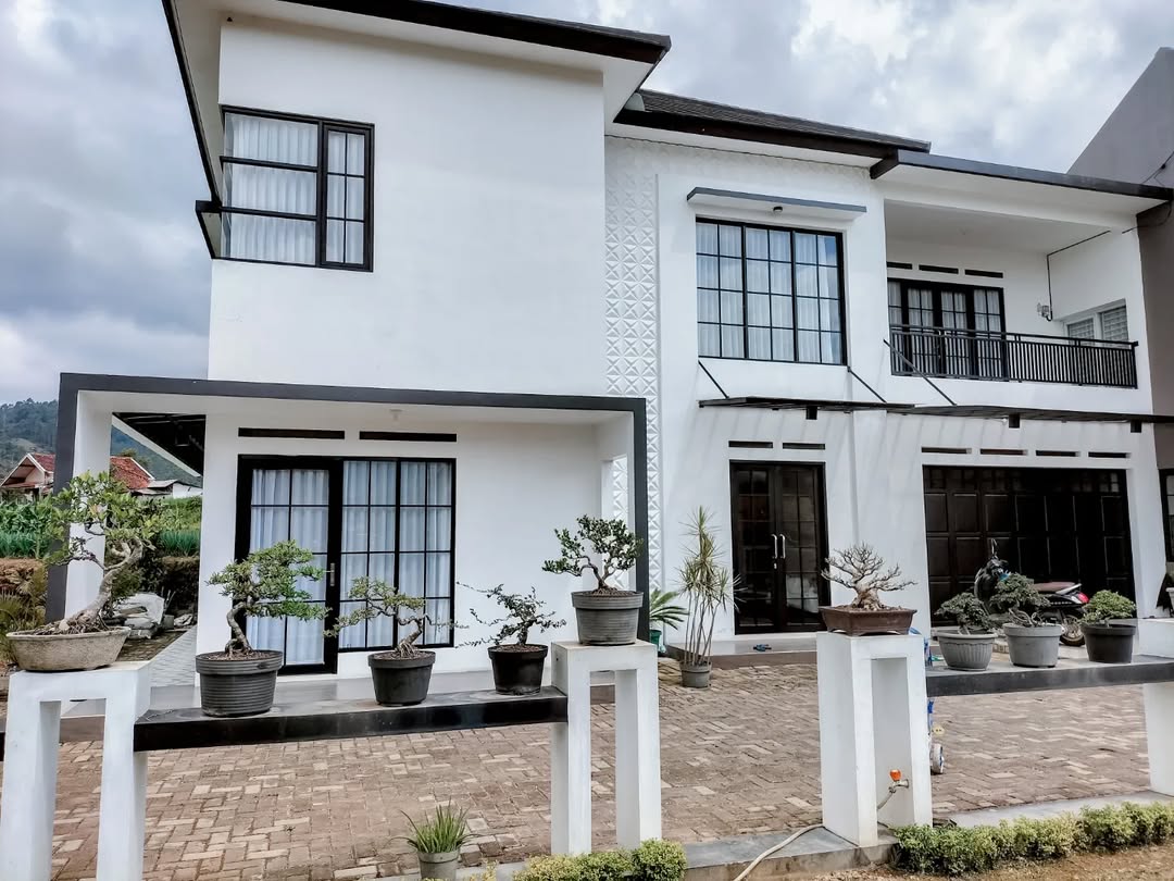 kombinasi cat rumah hitam putih kombinasi cat rumah hitam putih
