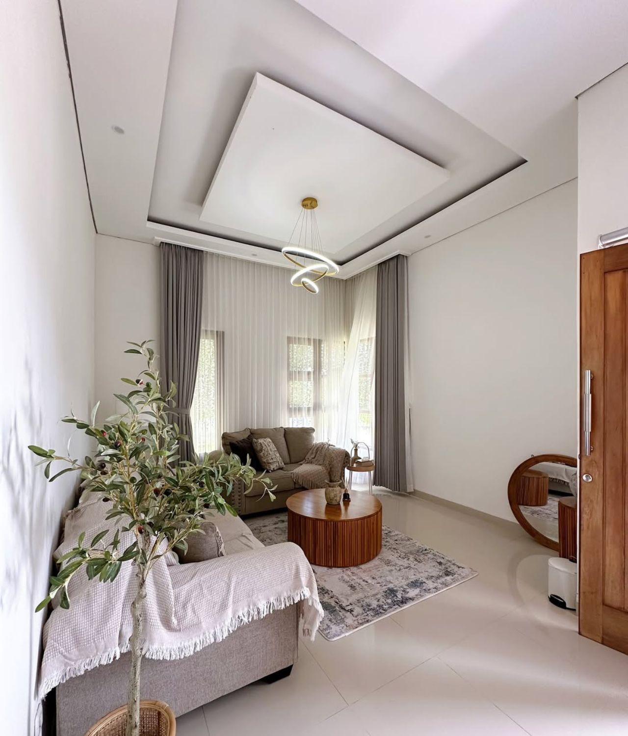 Desain Ruang Tamu Ukuran 4x4 Minimalis