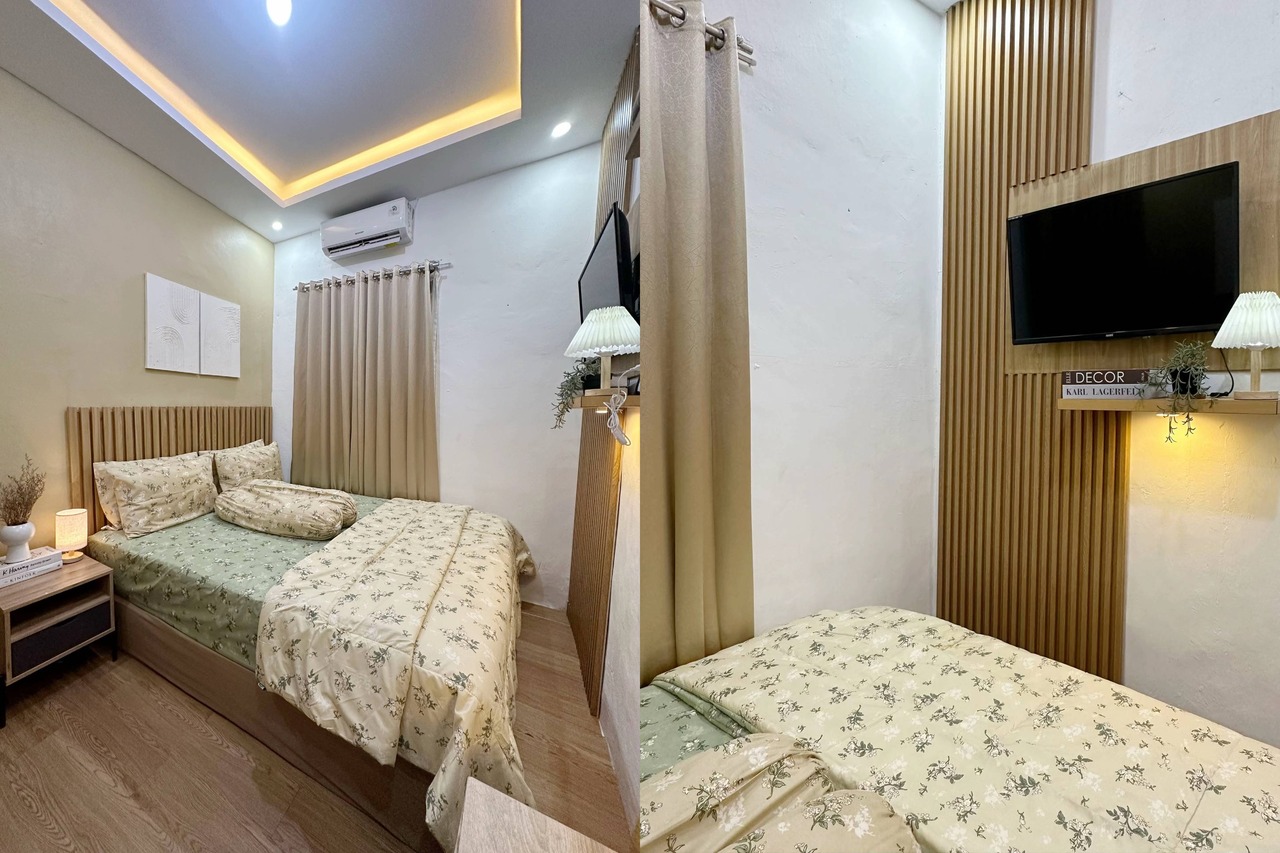 Desain Kamar Tidur Utama Minimalis 2,9 x 2,3 m
