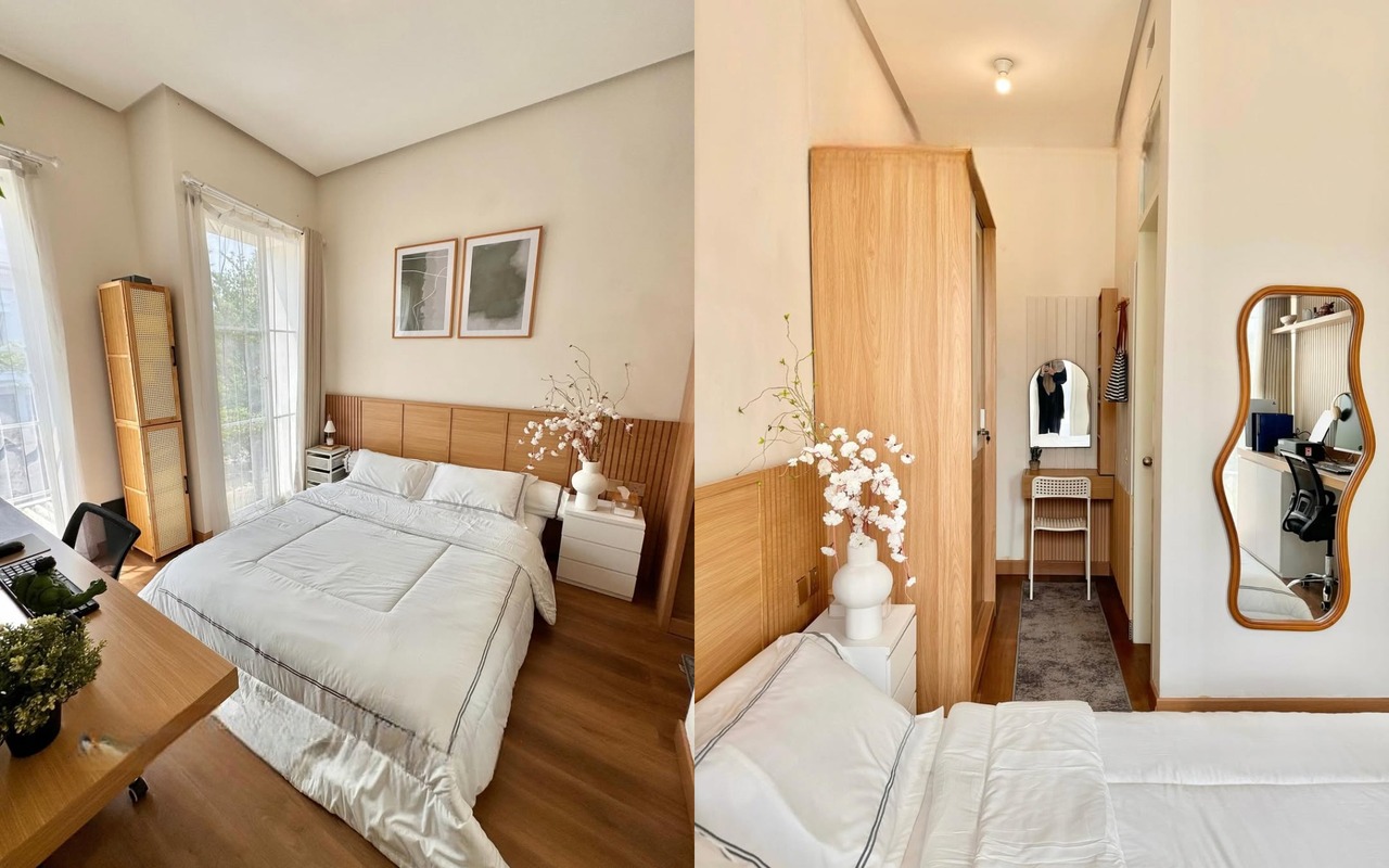 desain kamar tidur utama dengan kamar mandi dalam