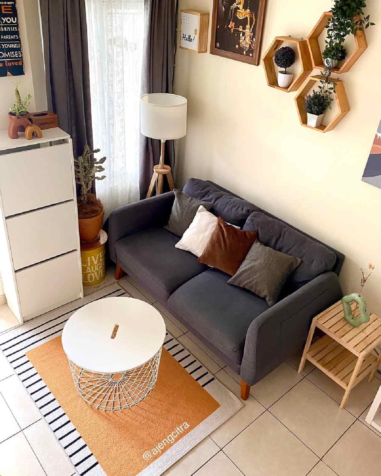 Dekorasi Ruang Tamu Scandinavian