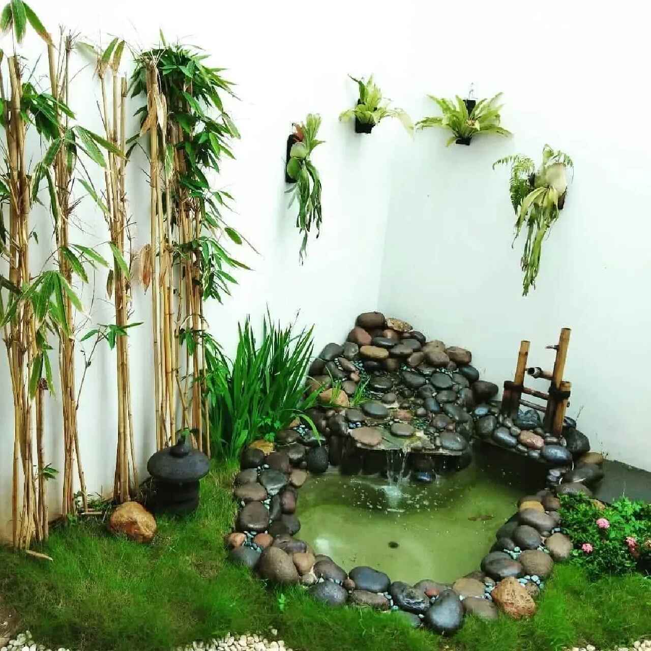 Model Taman Belakang Rumah