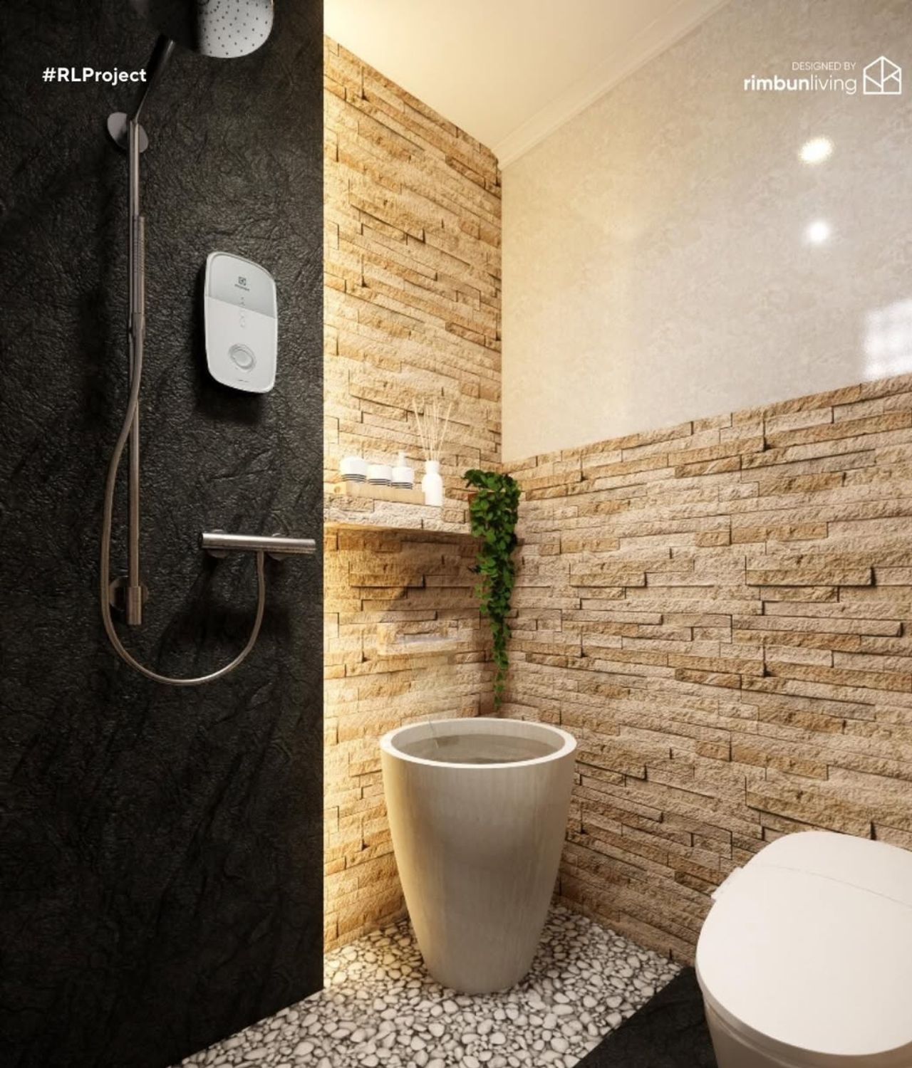 Motif Keramik Lantai Kamar Mandi Unik