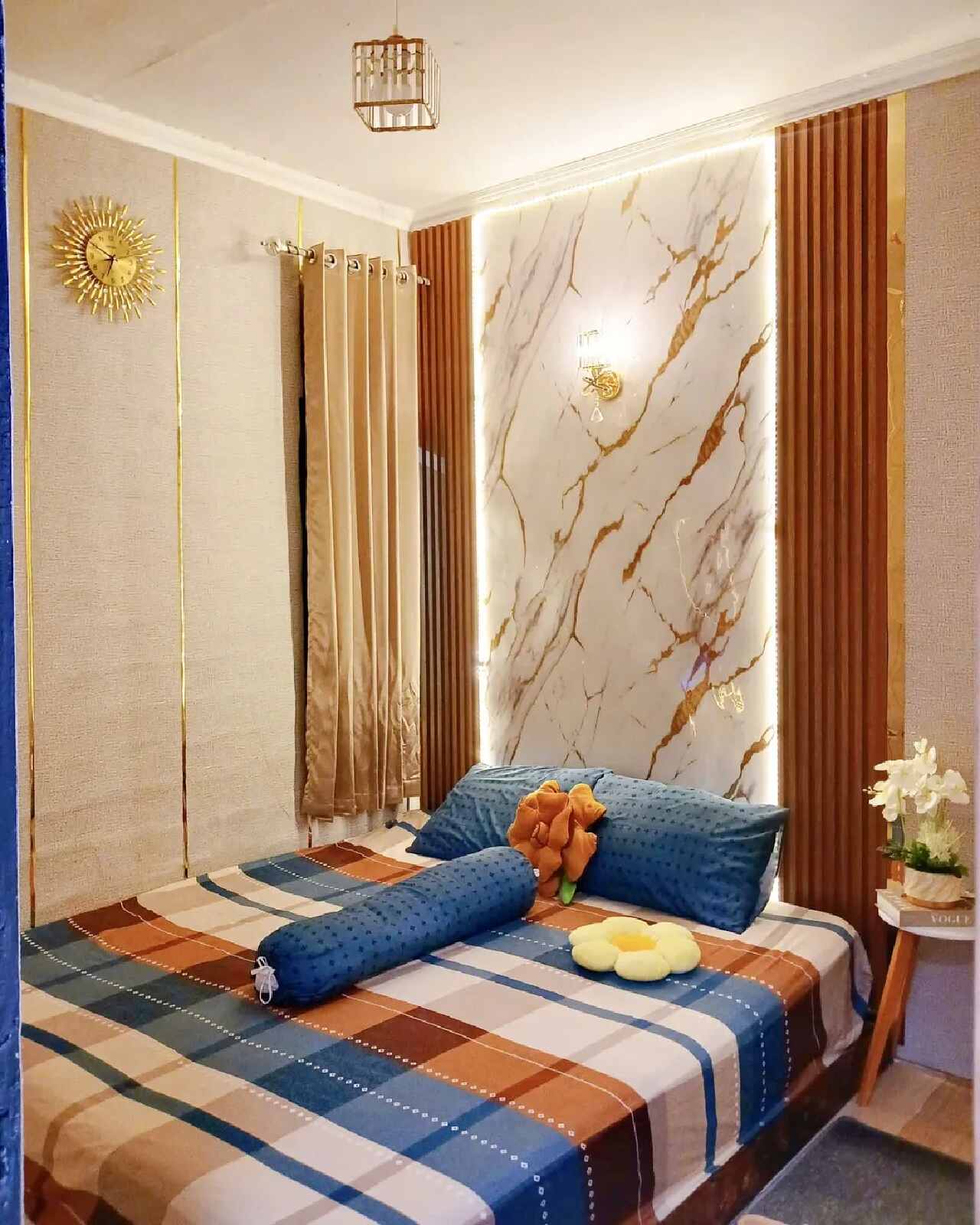 Model Backdrop Kamar Tidur Mewah