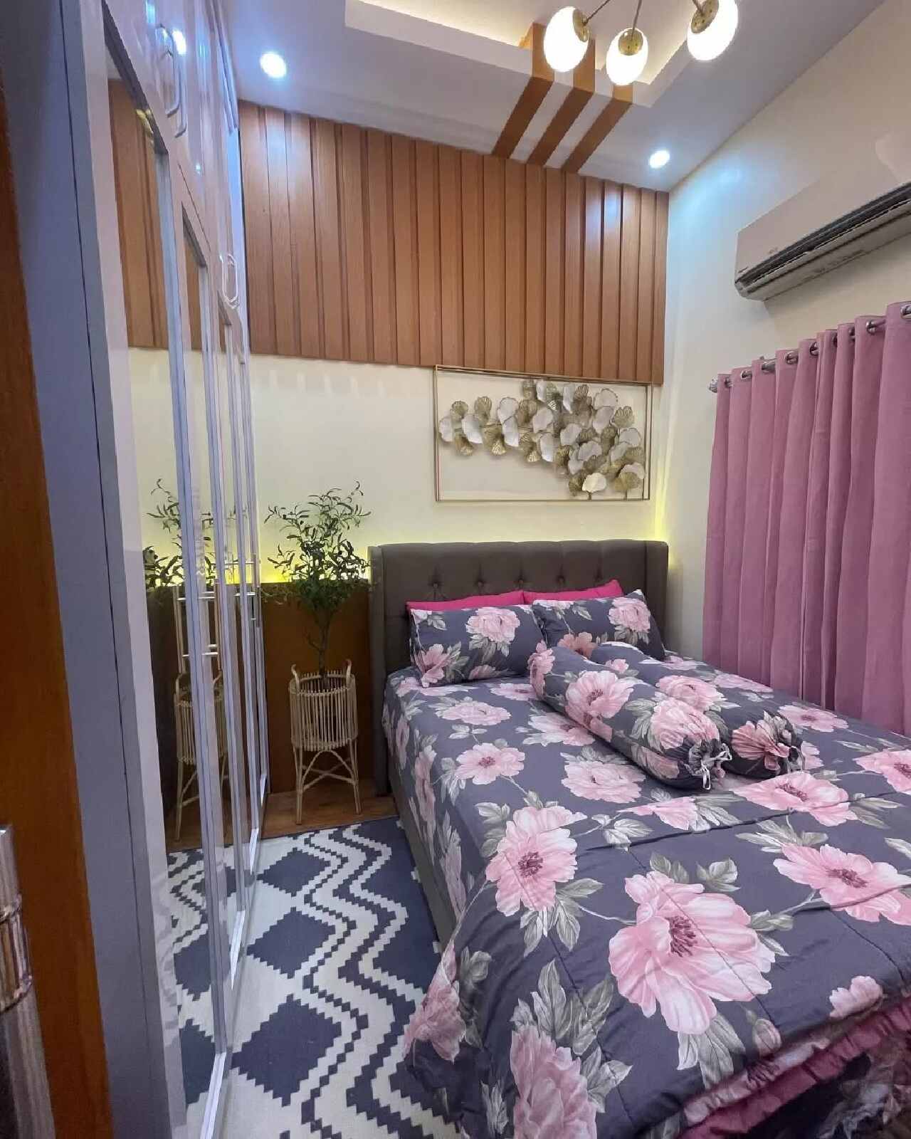 Background Backdrop Kamar Tidur Kecil