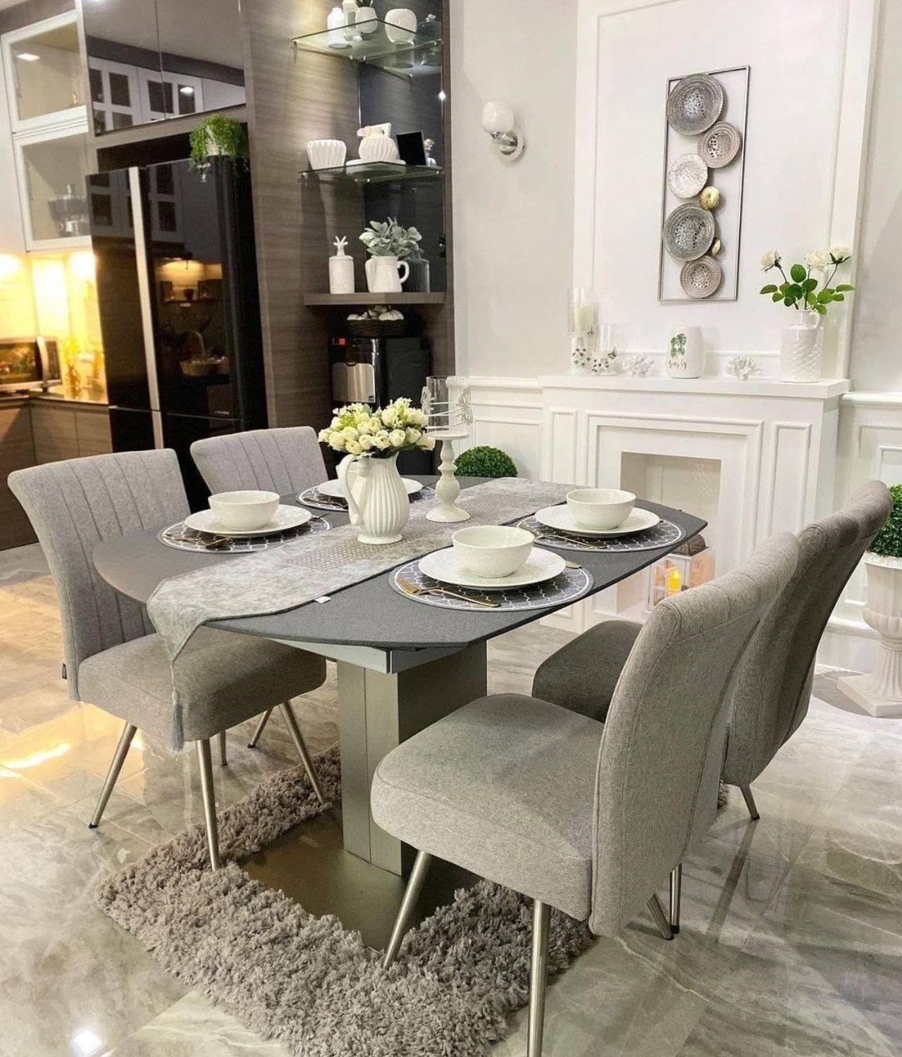 Desain Dapur dan Ruang Makan Mewah