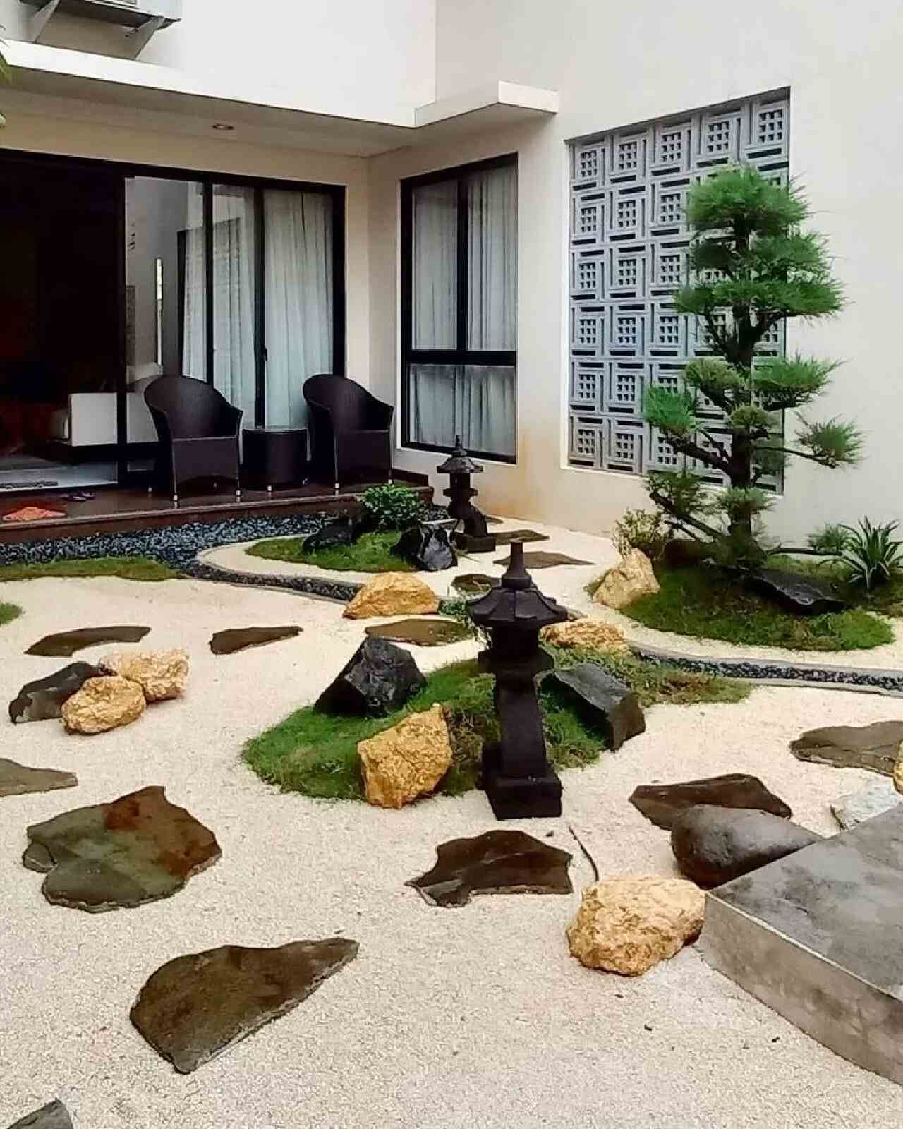 desain taman jepang minimalis