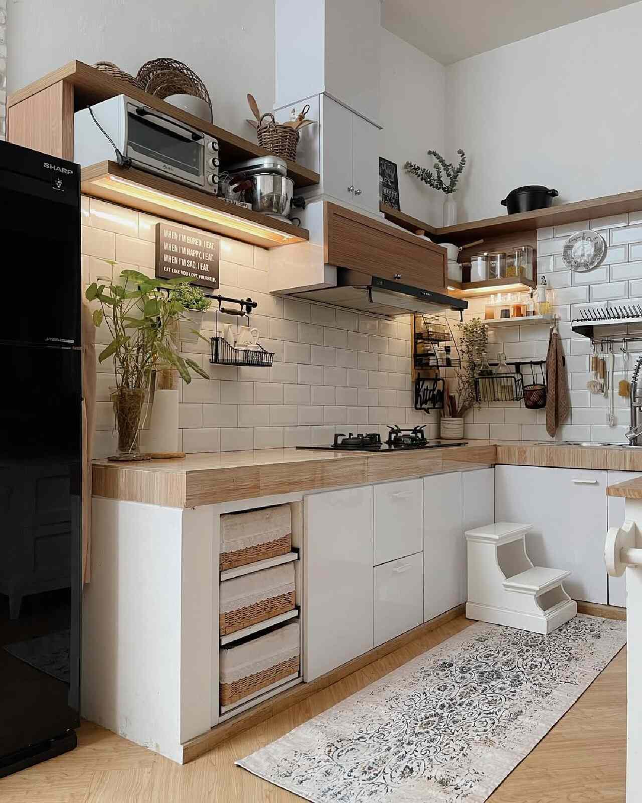 desain dapur minimalis scandinavian