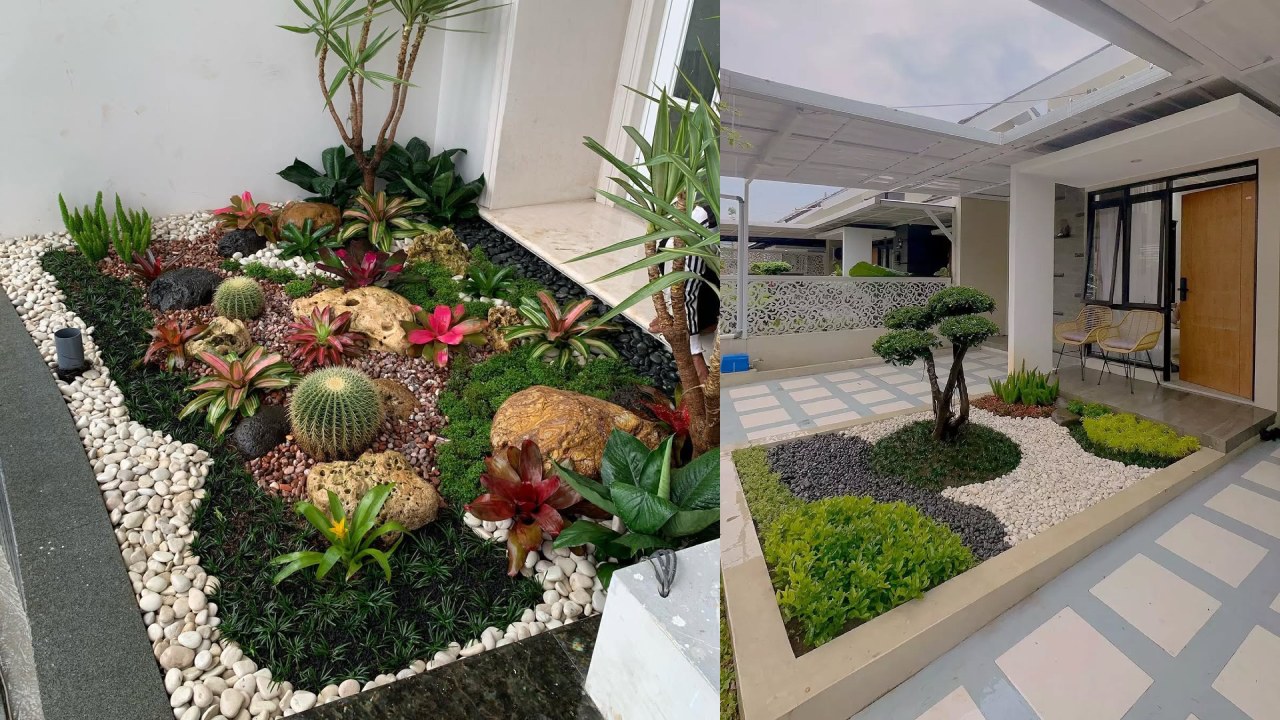 desain taman kering outdoor desain taman kering outdoor