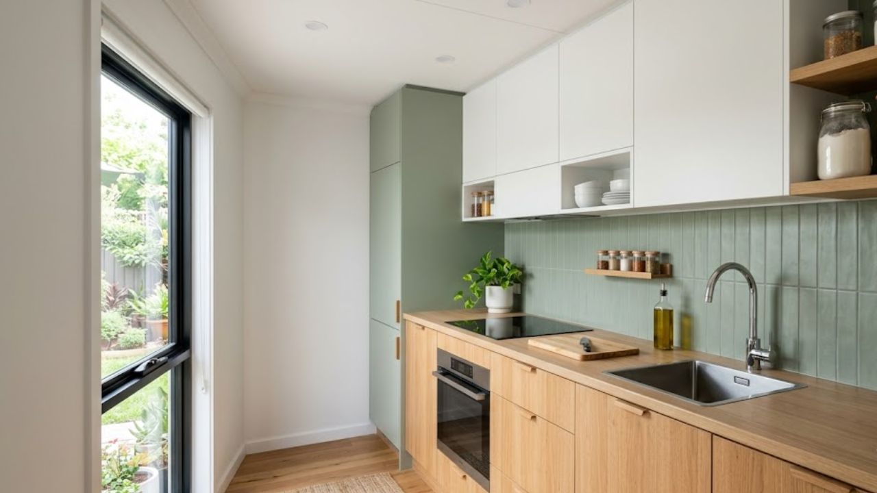 1. Dapur Kecil Minimalis Modern yang Rapi